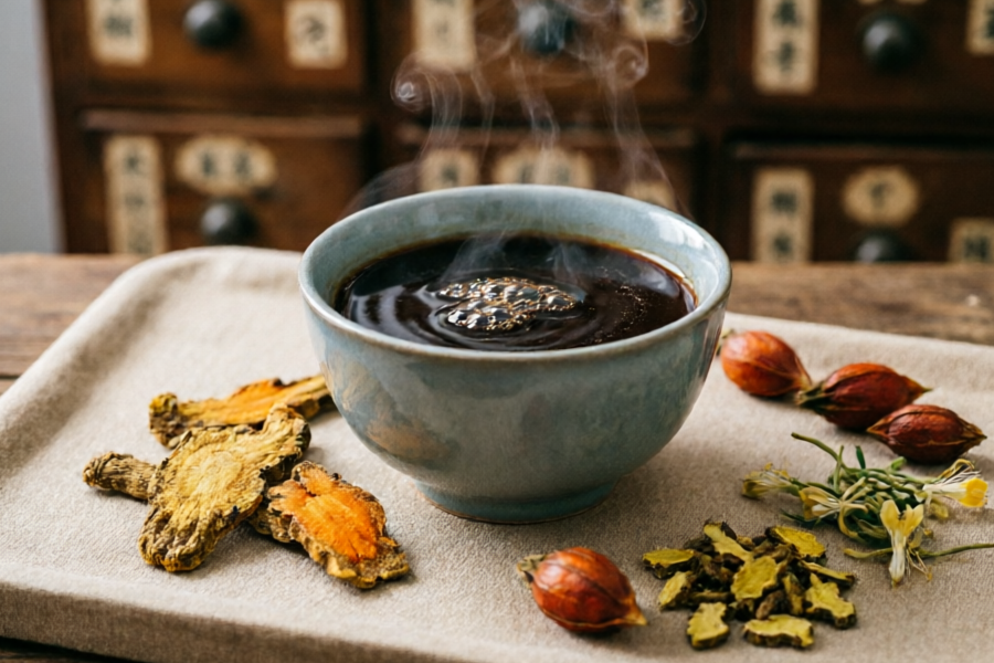 Décoction de Huanglian Jiedu