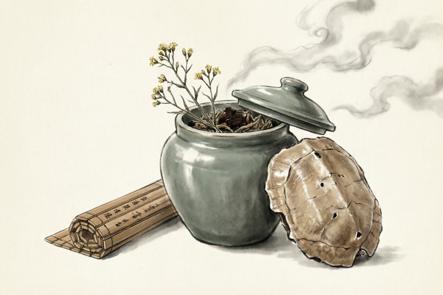 Soupe d'armoise et de tortue