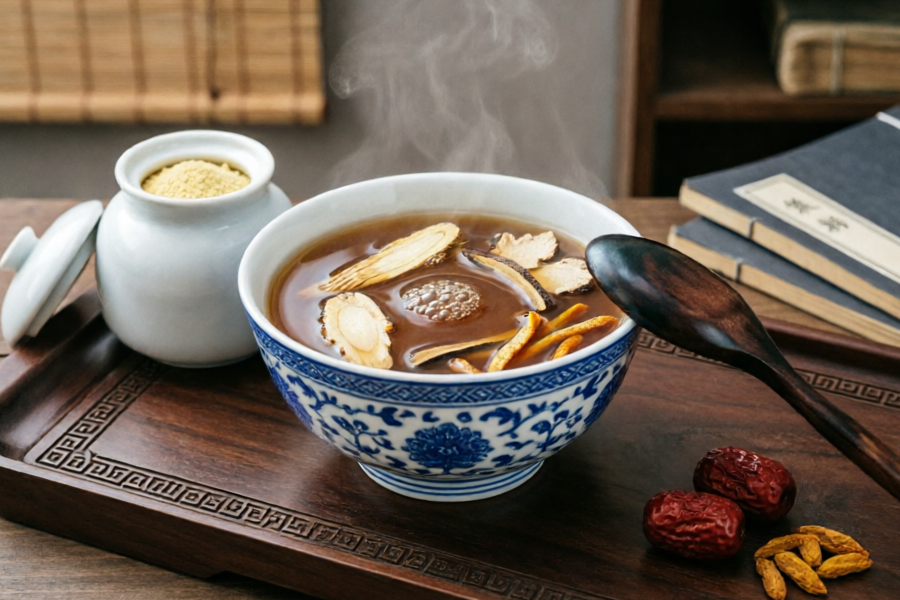 布中益気煎じ薬