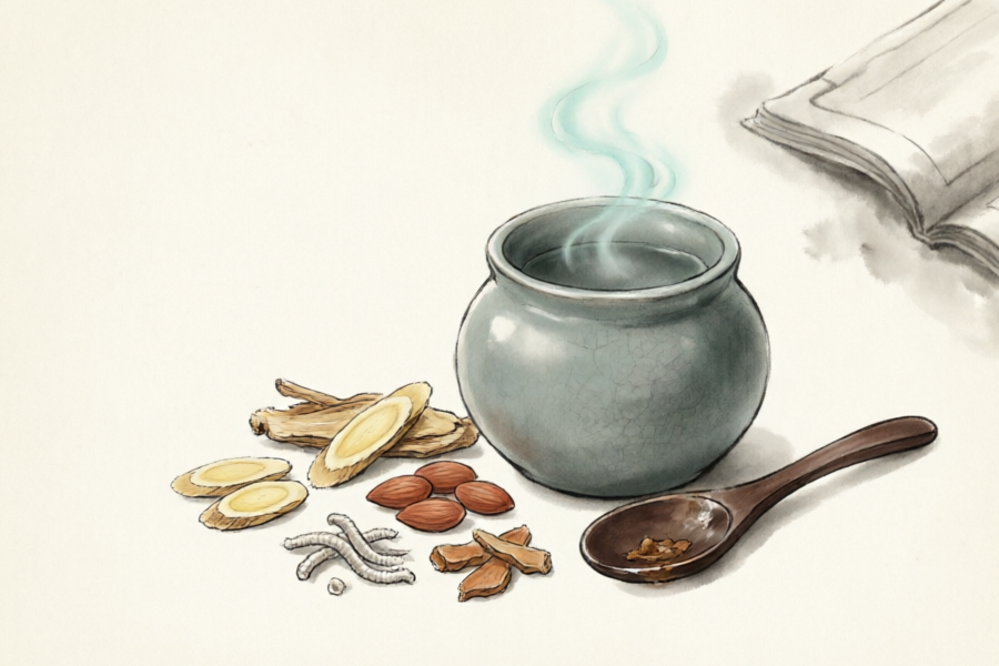 芙楊黄粉煎じ薬