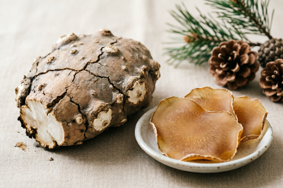 Efficacité et fonctions de Poria cocos