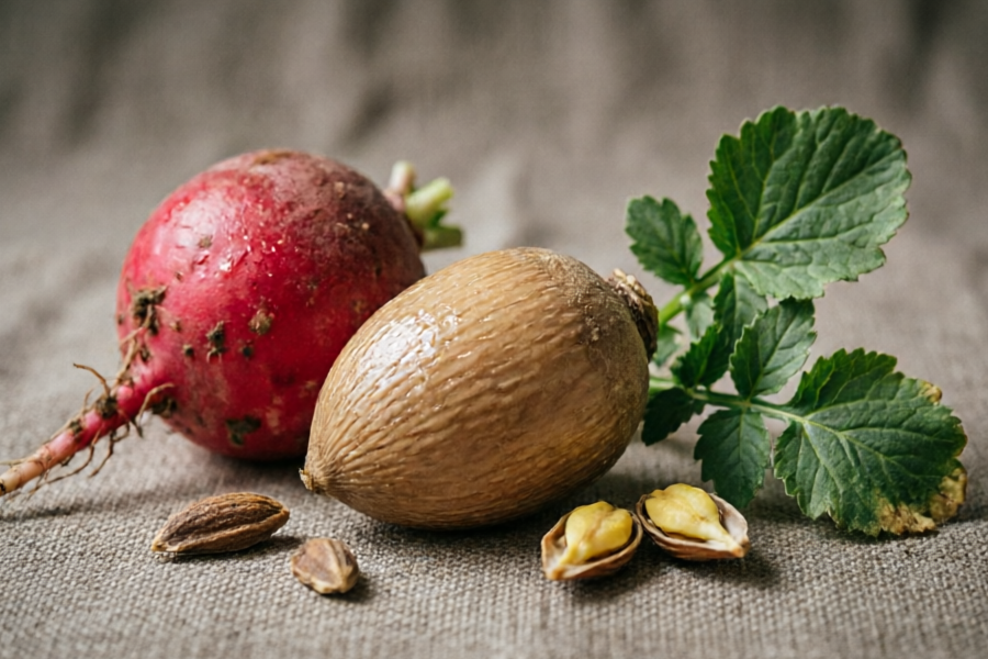 L'efficacité et les fonctions des graines de radis