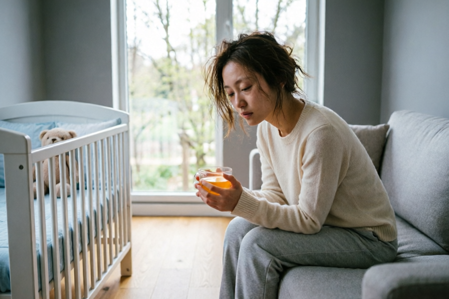 Was ist eine postpartale Depression?