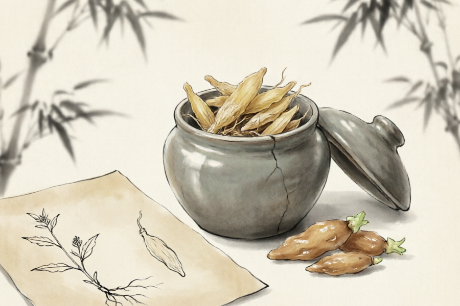 ओफियोपोगोन जैपोनिकस सूप