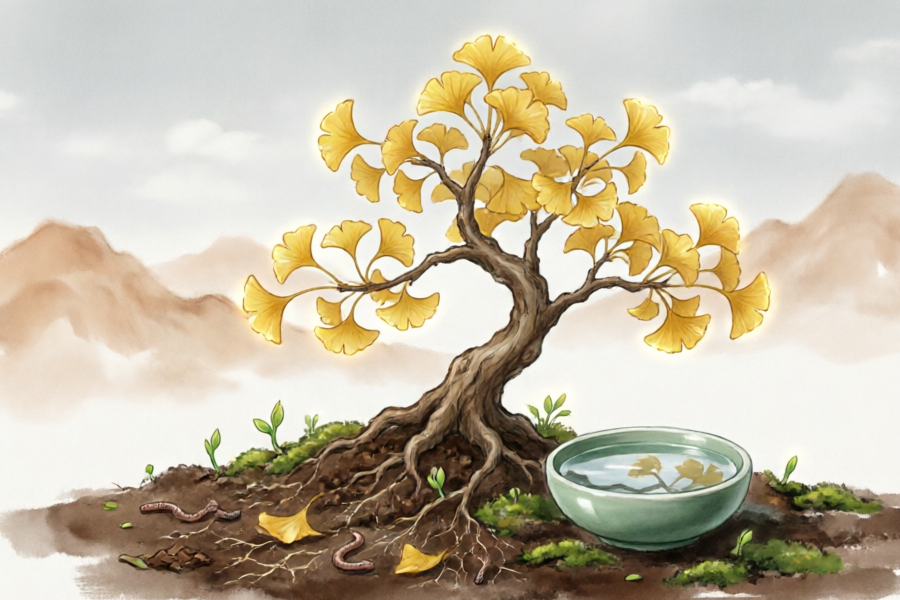 पारंपरिक चीनी चिकित्सा में पृथ्वी और धातु की खेती क्या है?