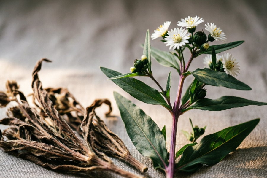 墨旱莲有什么养生功效?