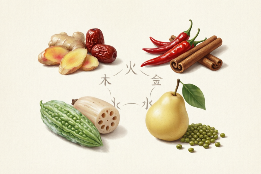 食物的四性五味是什么?