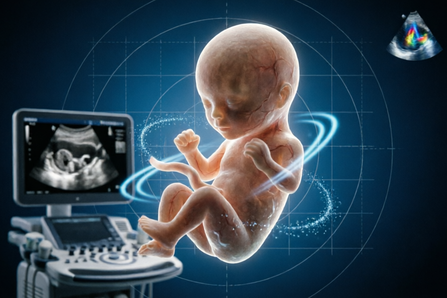 O que é ultrassom Doppler colorido quadridimensional?