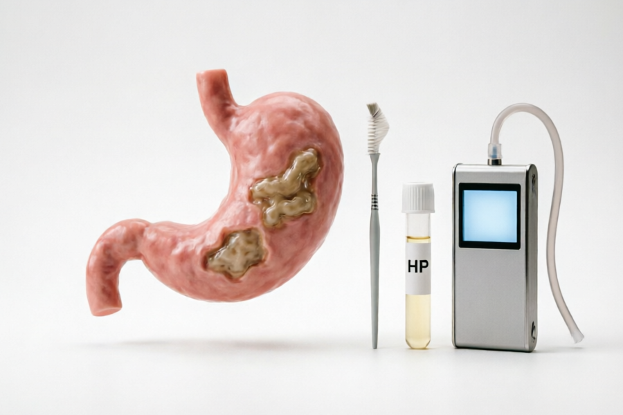 Como detectar o Helicobacter pylori?