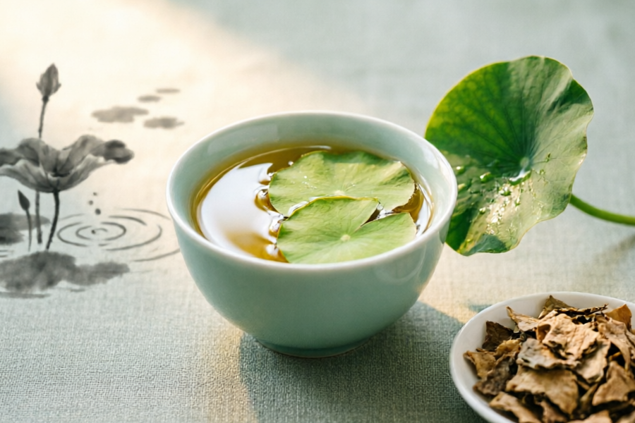 荷叶茶有什么养生功效?