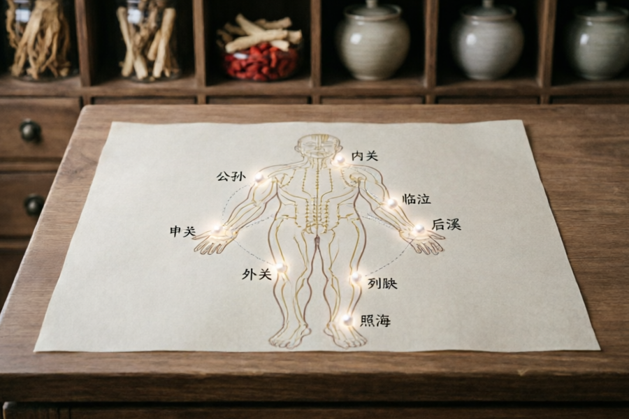 八脉交会穴是什么？