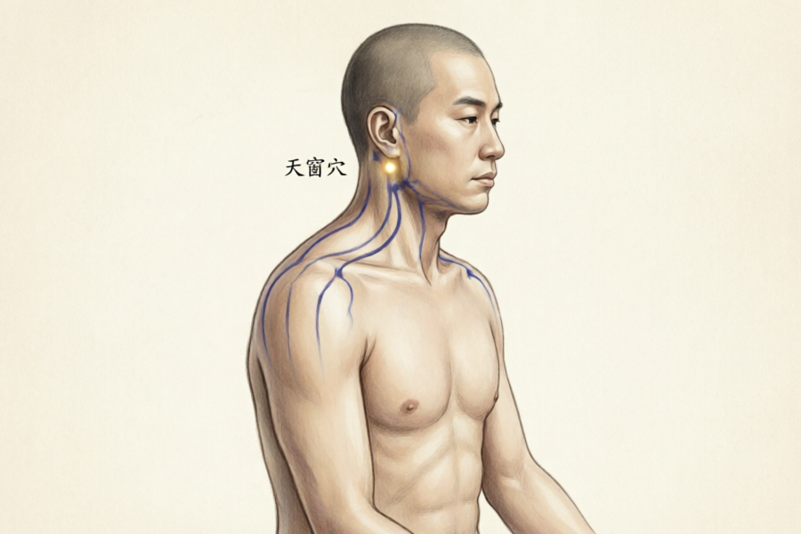 天窗穴有什么功效?