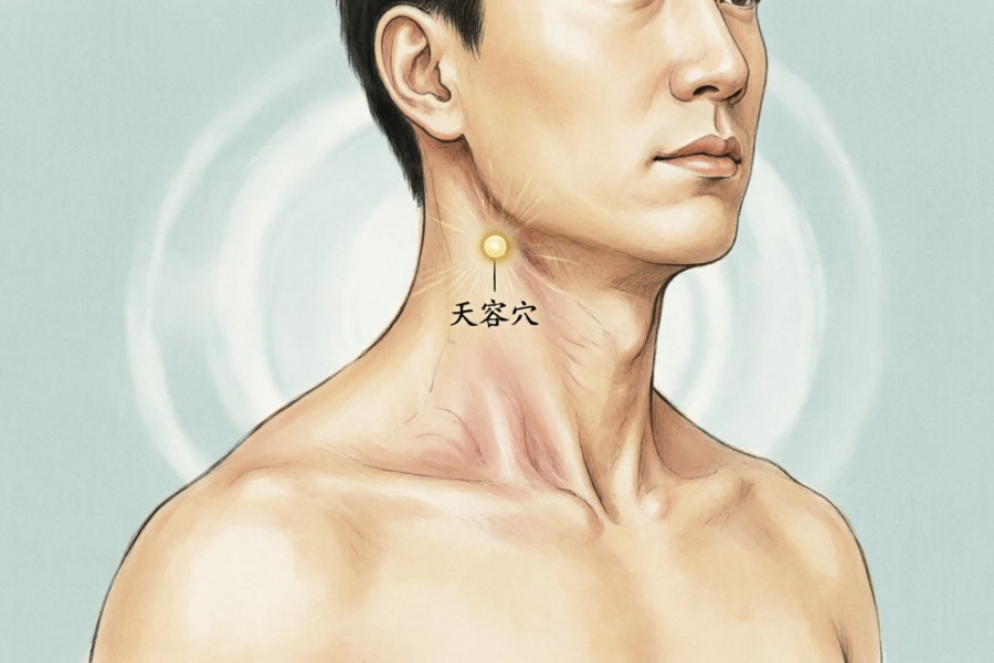 天容穴有什么功效?