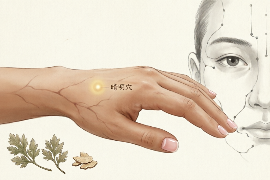 晴明穴有什么功效?