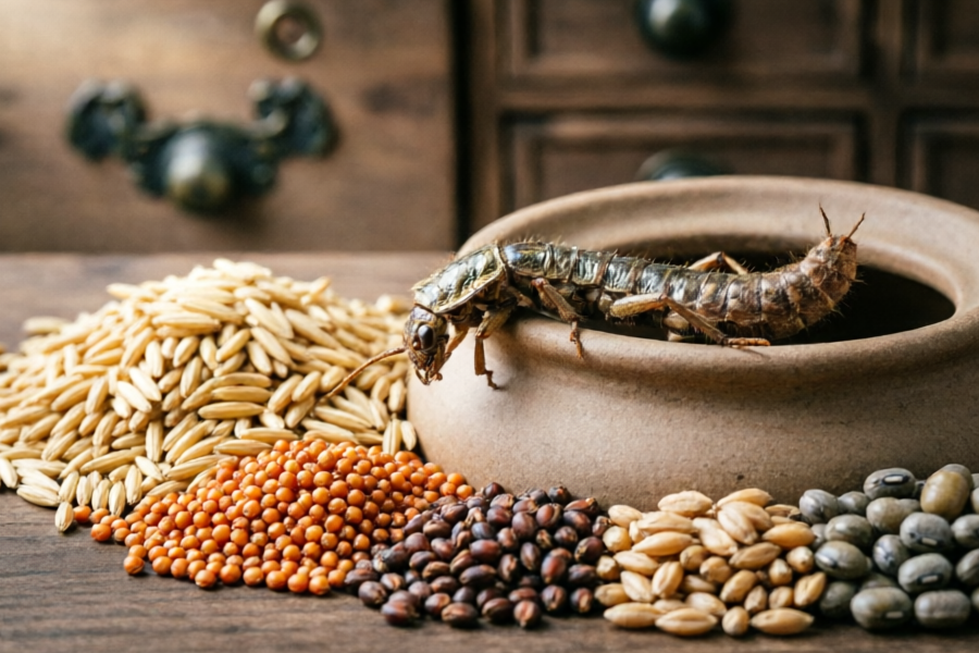 اناج کے کیڑوں کی افادیت اور کام