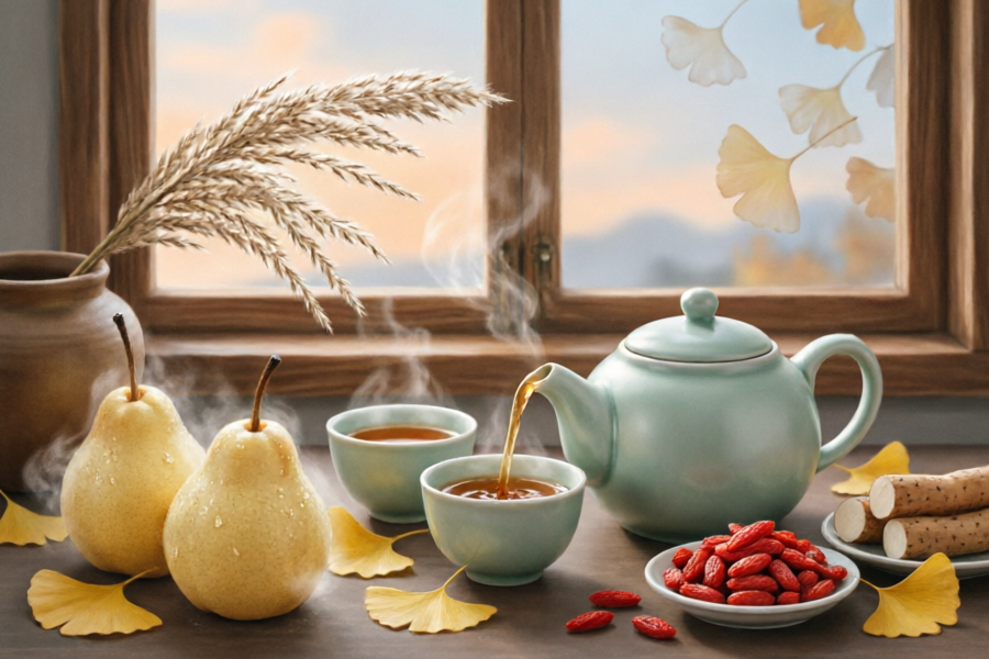 秋季如何润肺宁神?