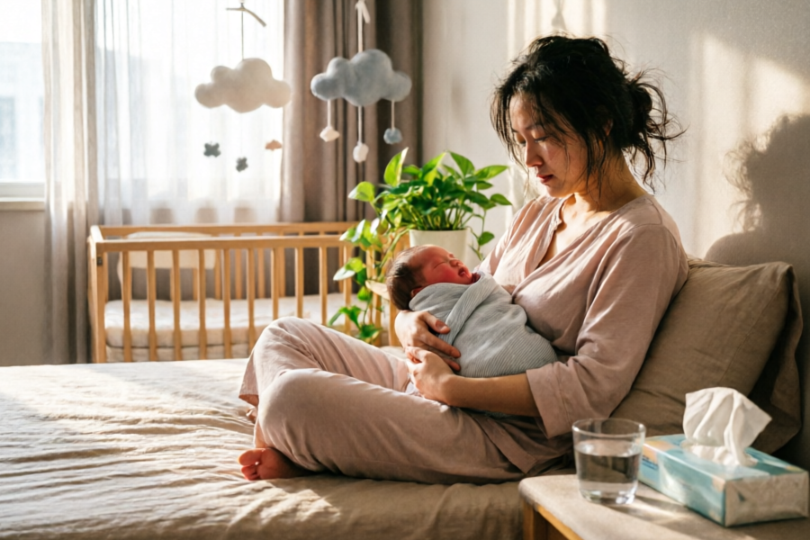 产后焦虑如何缓解?