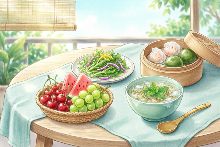 夏季饮食原则是什么?