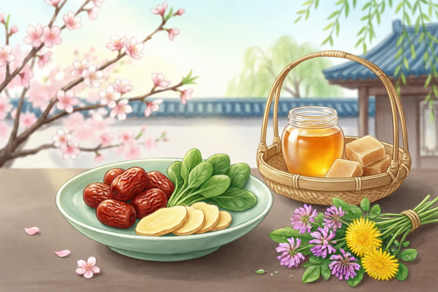 春季宜省酸增甘是什么意思？